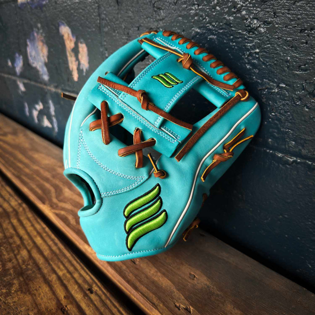 Angel バブルリムーバー Emery Summit 1627 (Trufit™ Infield) – Sky Blue – Emery Glove Co.