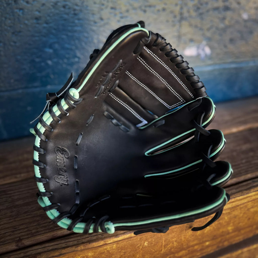 Emery Summit Pro ELS19 Pitcher's Glove – Black / Mint – Emery