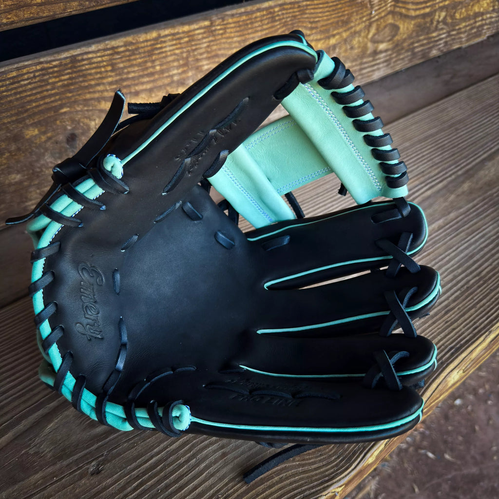 Emery Summit Pro 1417 Infield Glove - Black / Mint – Emery Glove Co.