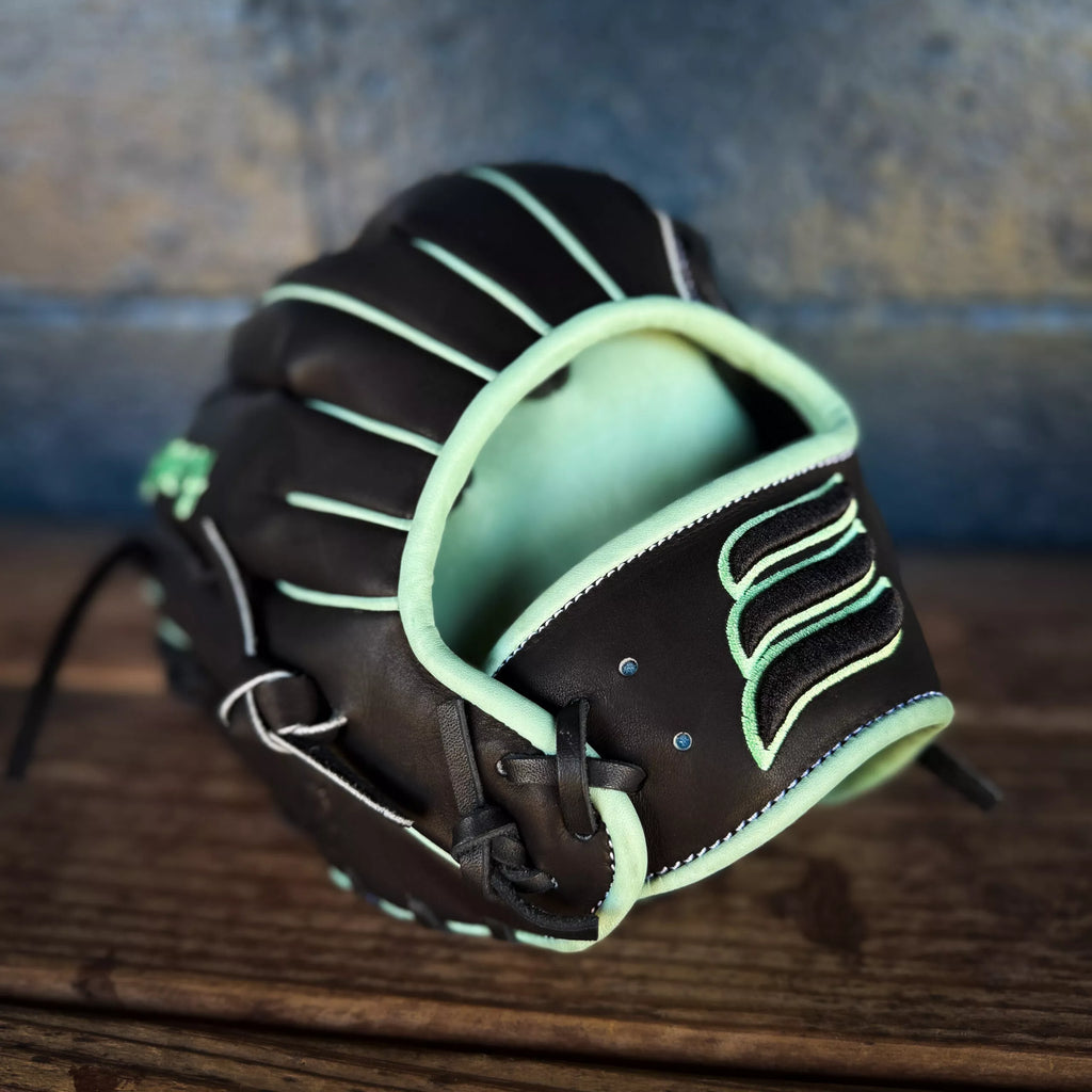 Emery Summit Pro 1417 Infield Glove - Black / Mint – Emery Glove Co.